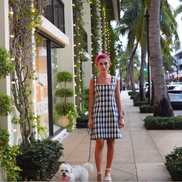 Maje tweed dress size 36 (runs small in bust) - Picture 2 of 12